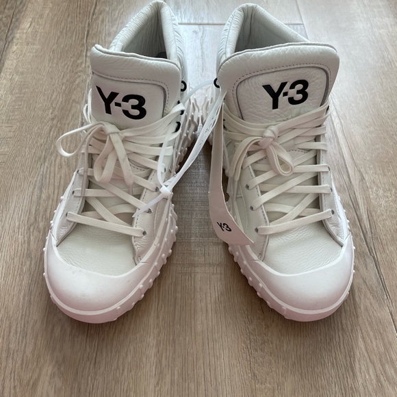 Adidas Y-3 GR.1P High GTX Core White M 5.5 / W 6.5 - Mens Training High Tops